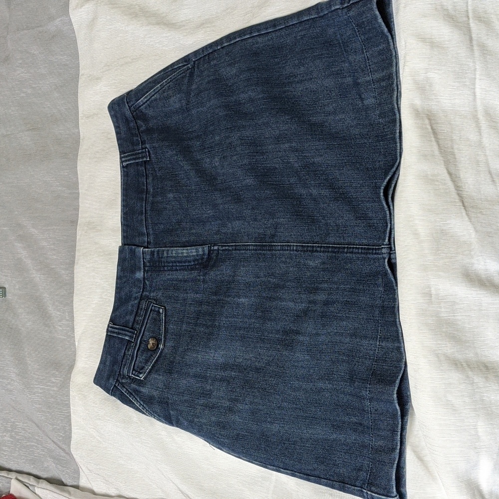 Ann Taylor Denim Skirt Size 14